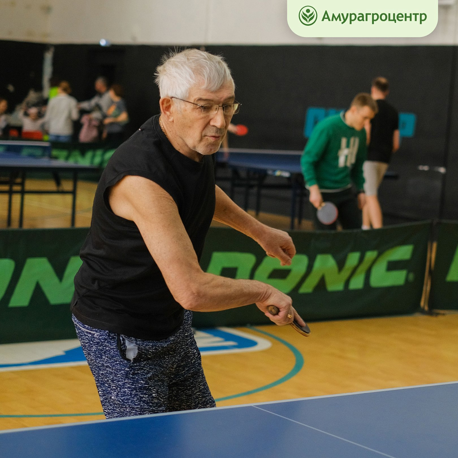 Команда «Амурагроцентра» приняла участие в теннисном турнире