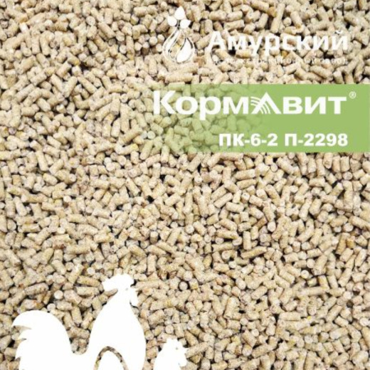 Комбикорм полнорационный для бройлеров 4-й фазы кормления (период финиш) ПК-6-2П-2298/К